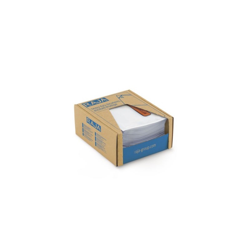Pochette porte-documents adhésive Documents ci-inclus RAJA Super 165x115 mm - Paquet de 250
