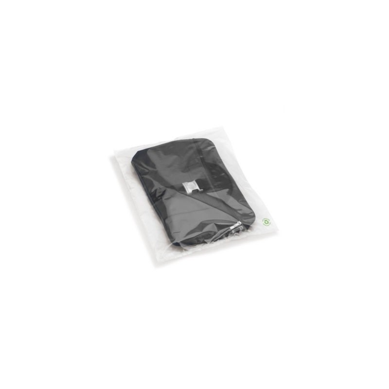 Sachet plastique recyclé 50 microns RAJA 35 x 55 cm - Paquet de 500