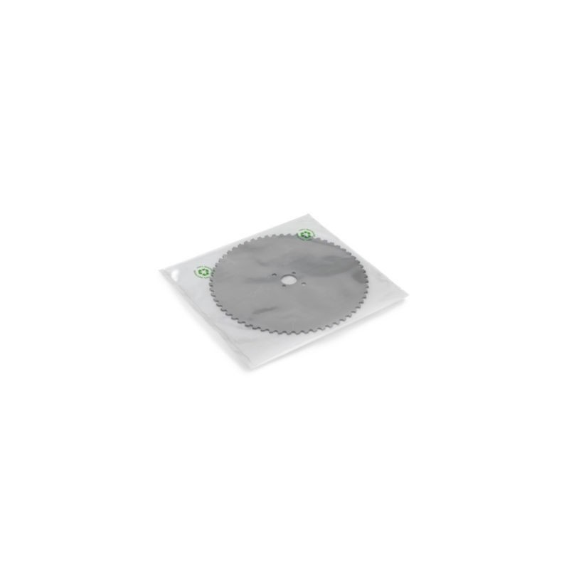 Sachet plastique recyclé transparent 150 microns RAJA 50x50 cm - Paquet de 100