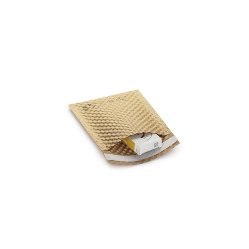 Sachet papier gaufré à fermeture adhésive 15 x 20 cm - Paquet de 100