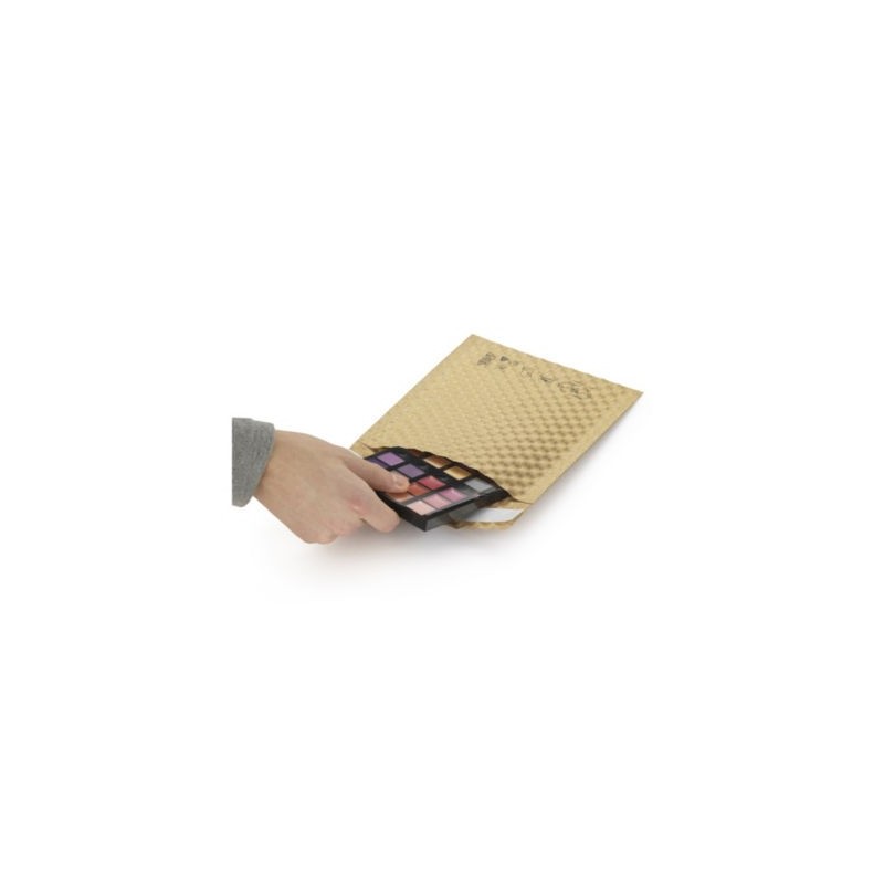 Sachet papier gaufré à fermeture adhésive 20 x 30 cm - Paquet de 100