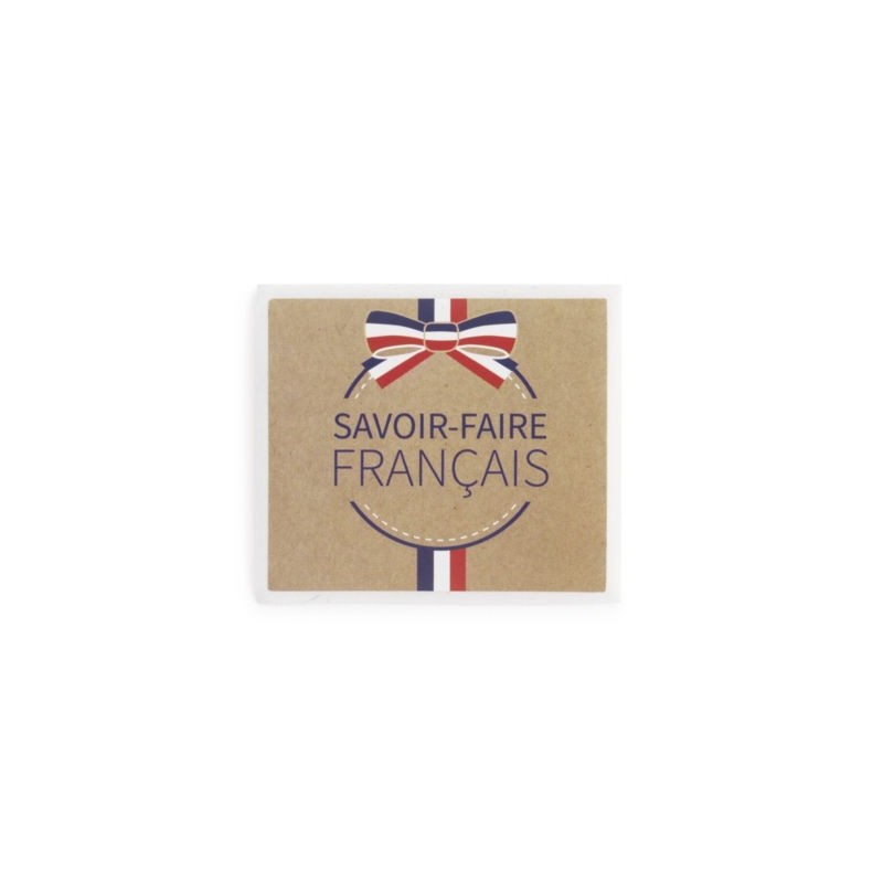 Étiquette cadeau adhésive "Nature" Savoir-faire français 40 x 35 mm - Paquet de 500