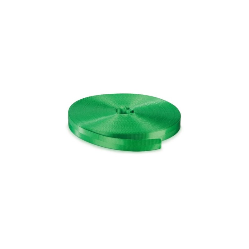 Sangle multi-usage pour charges très lourdes vert 25 mm x 50 m
