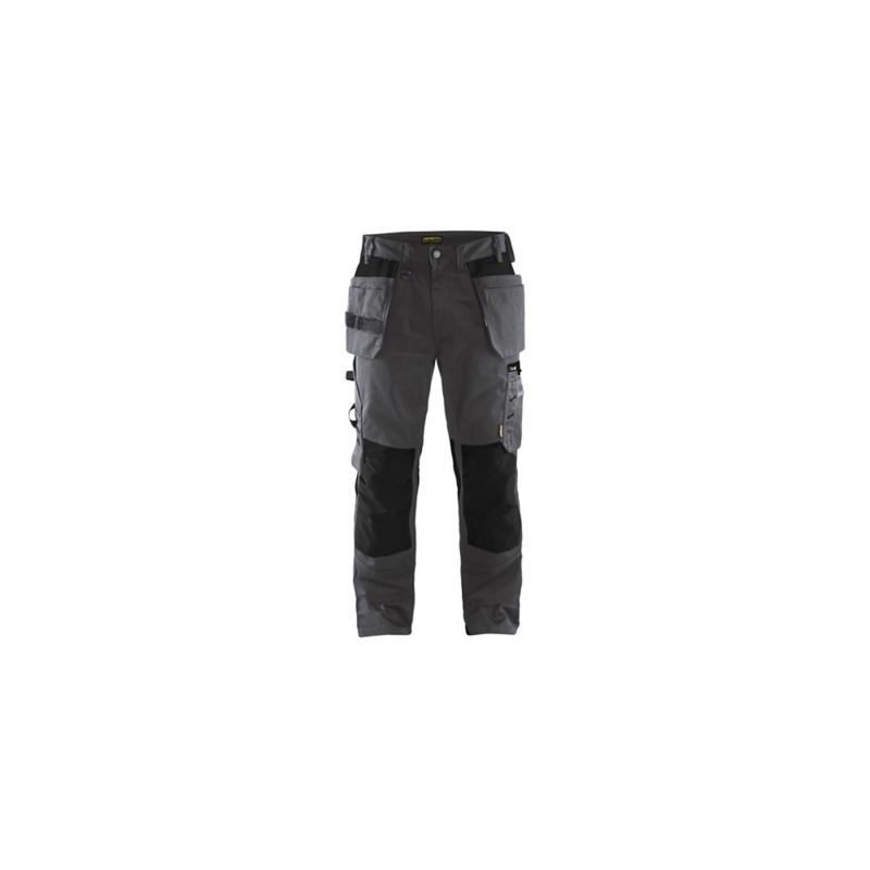 Pantalon poches BLAKLADER gris foncé/noir 42