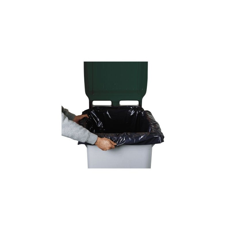Housse pour conteneur 80% recyclée 750 L - Paquet de 50