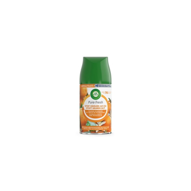 Recharge diffuseur Pure Fresh AIRWICK agrumes 250 ml