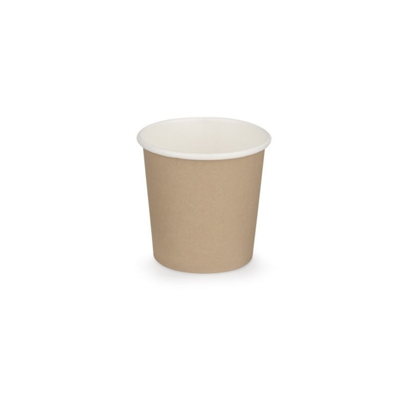 Gobelet carton brun RAJA 12 cl - Paquet de 1000