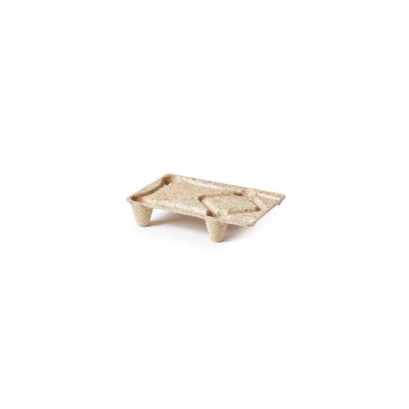 Palette moulée bois haute qualité 400 x 600mm, 250kg - Lot de 10