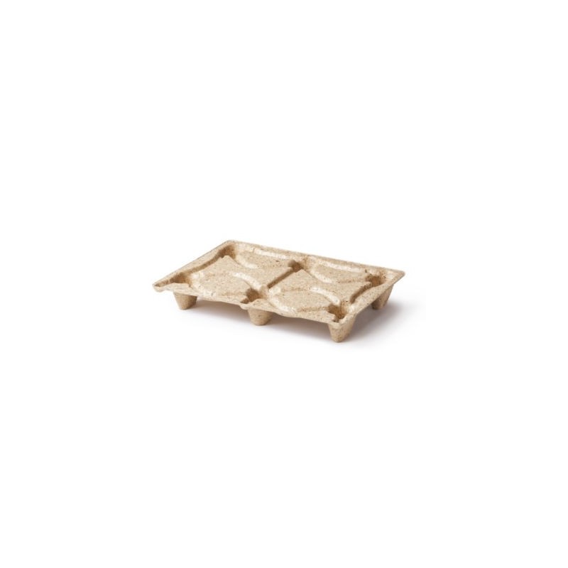 Palette moulée bois haute qualitée 600 x 800mm, 500kg  - Lot de 10