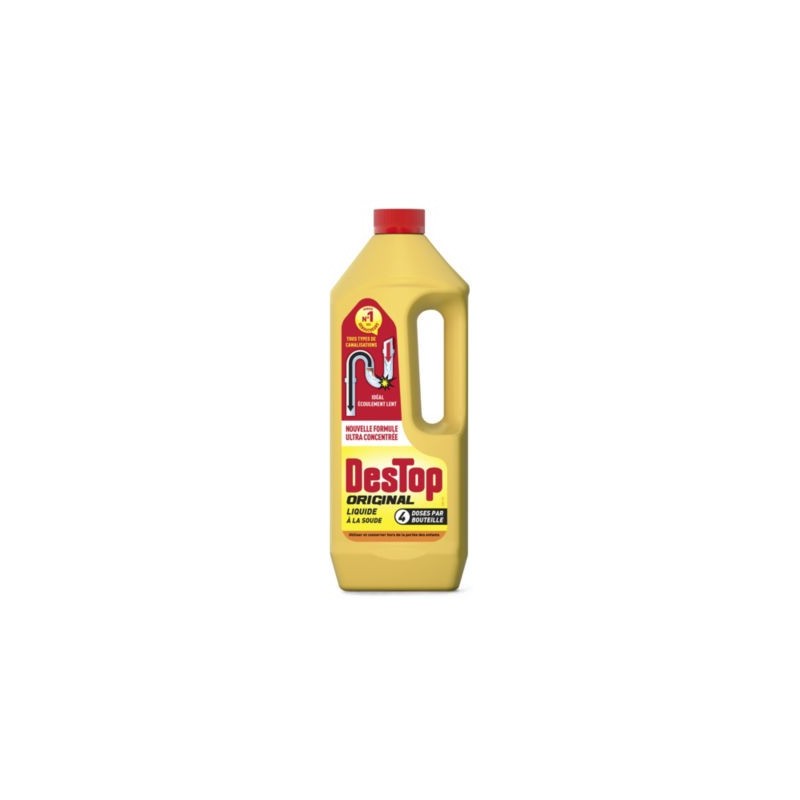 Déboucheur liquide DESTOP 950 ml - Pièce de 3 x 3