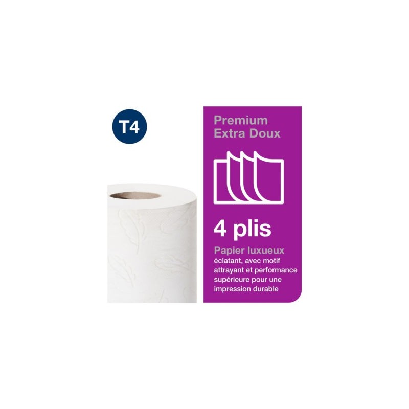 Papier toilette extra-doux TORK 72 rouleaux - Paquet de 72