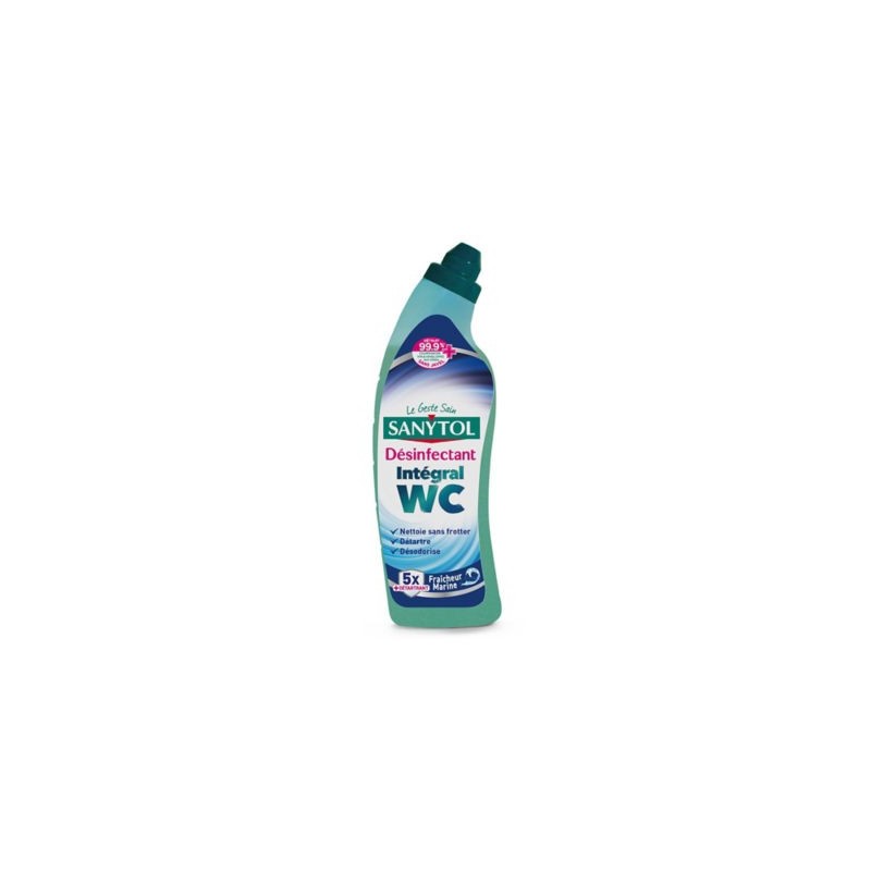 Gel WC Intégral SANYTOL 750 ml - Lot de 3