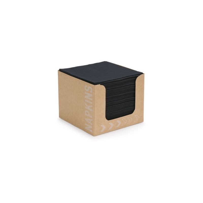 Serviette blanche en boîte distributrice Duni - Paquet de 1200