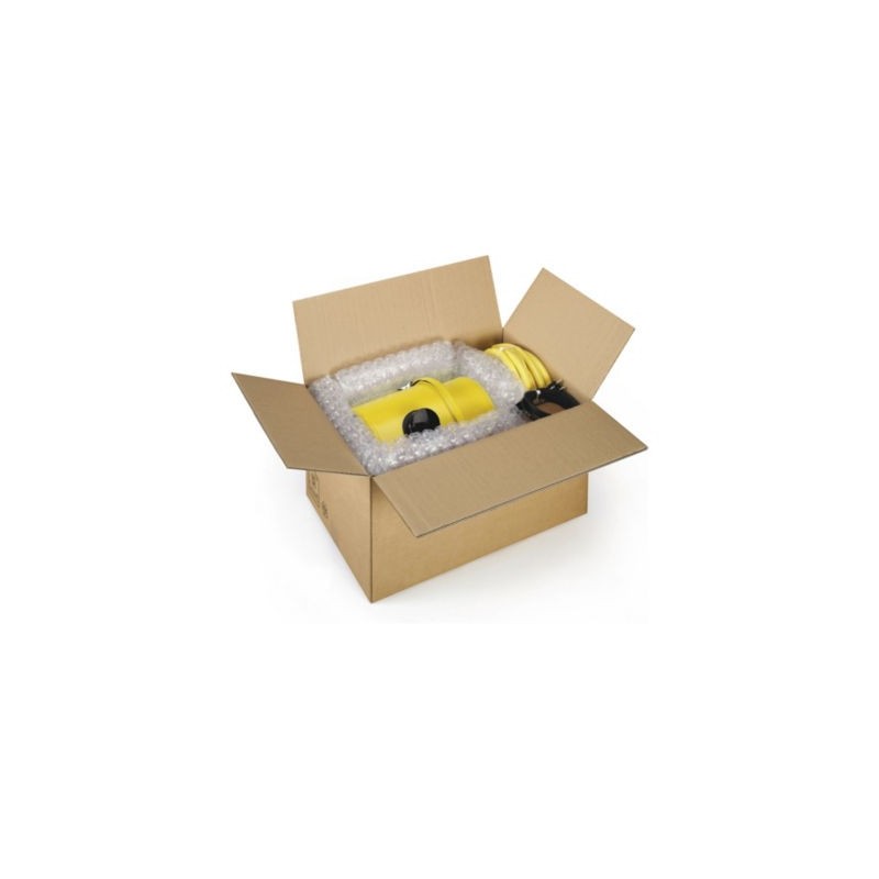 Caisse carton brune double cannelure à montage instantané RAJA 43x31x30 cm - Lot de 10