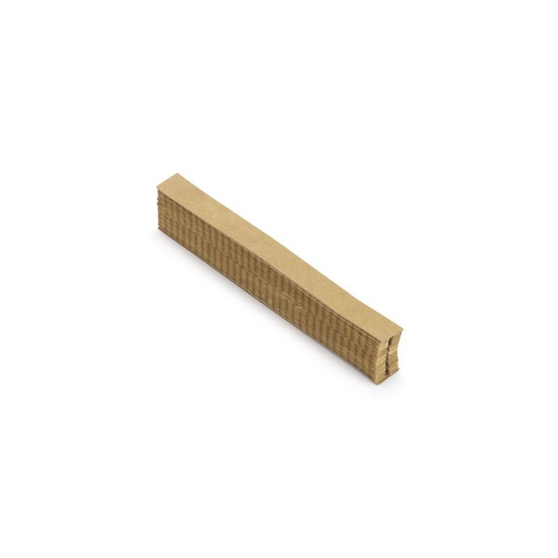 Manchon papier alvéolé 25 cm Ø 2,5 cm - Lot de 100