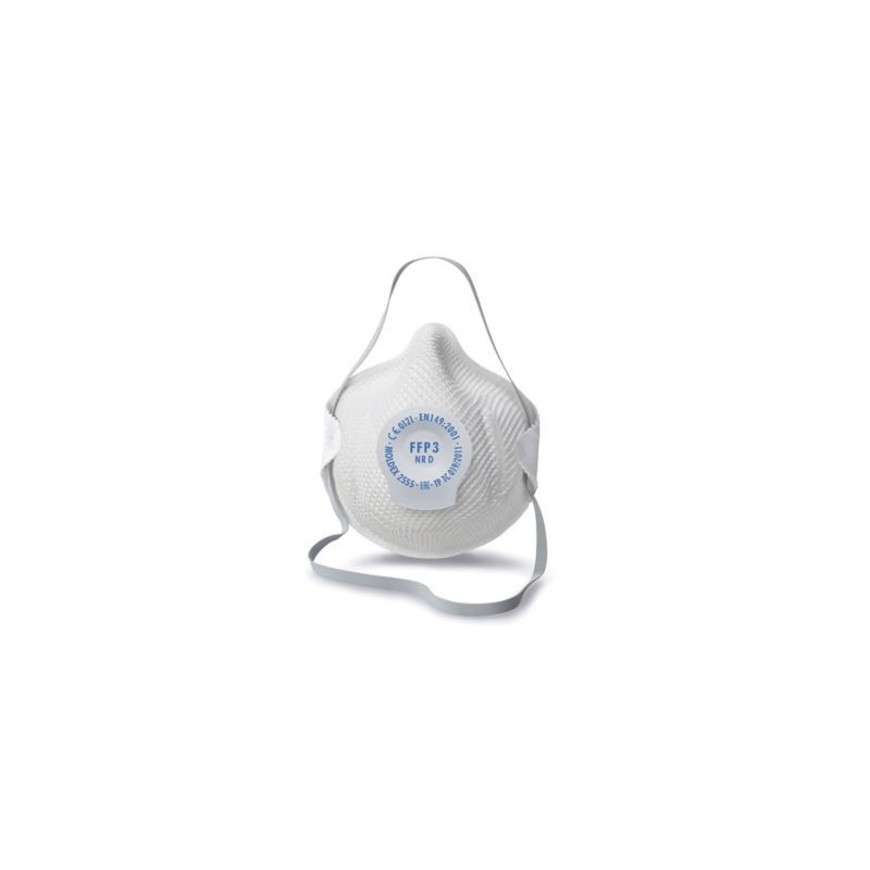 Masque antipoussière MOLDEX FFP3 NR D avec soupape - Pièce de 20