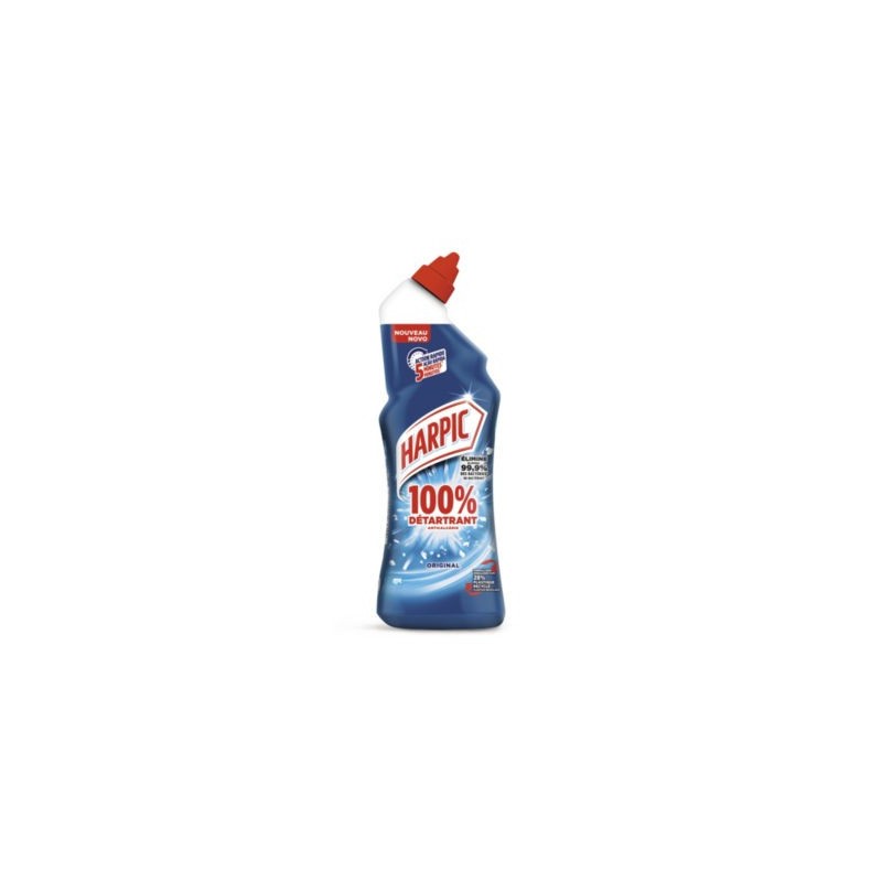 Gel WC 100% détartrant HARPIC 750 ml - Lot de 3