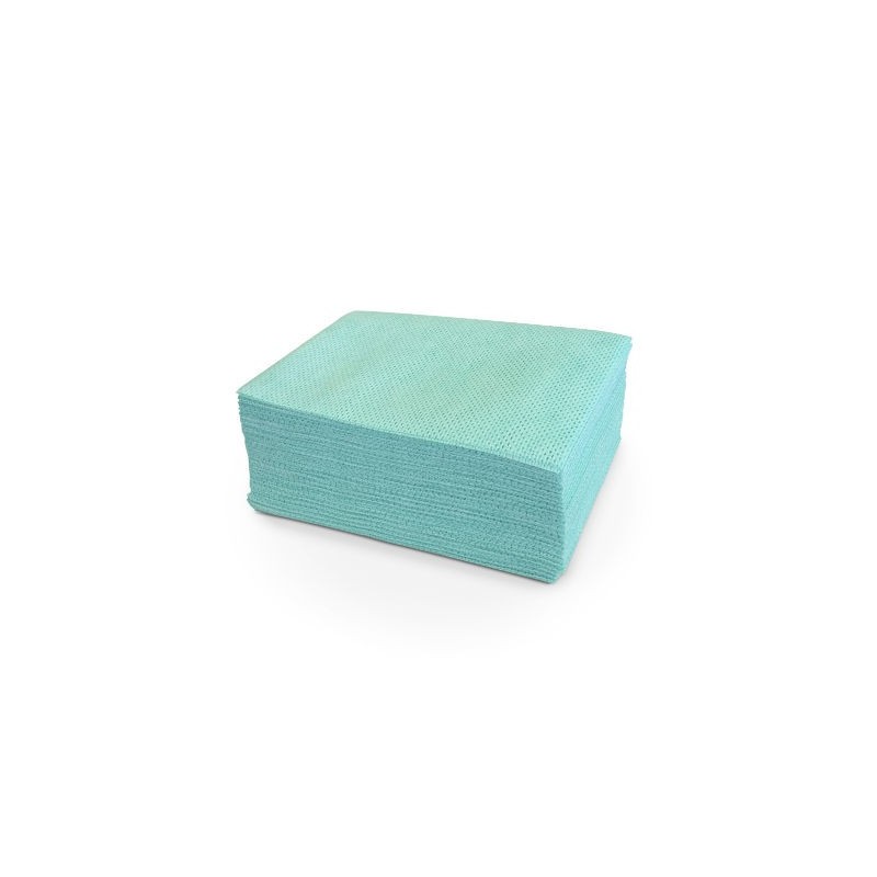 Lavette Super verte 50 x 35 cm - Paquet de 25