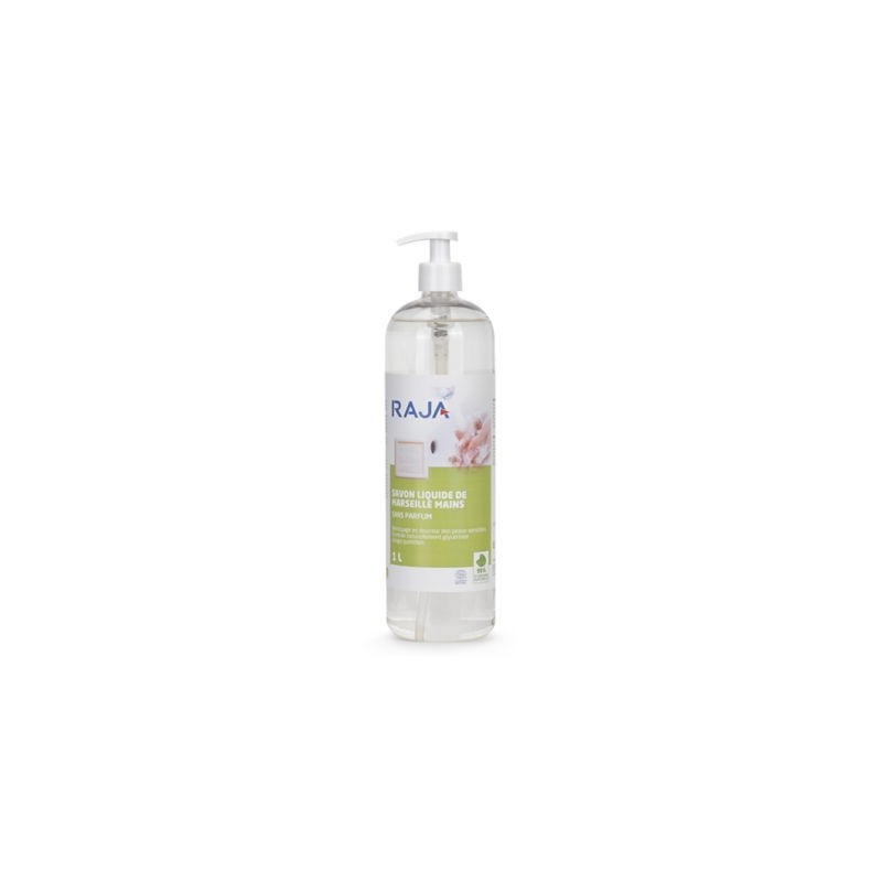 Savon liquide de Marseille 1 L RAJA - Lot de 6
