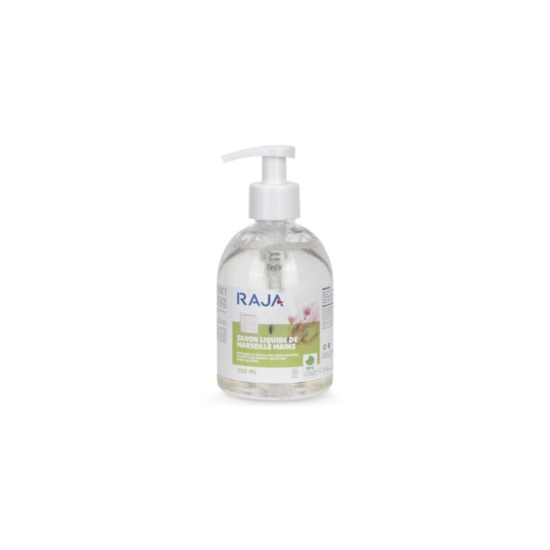 Savon liquide de Marseille 300 ml RAJA - Lot de 6