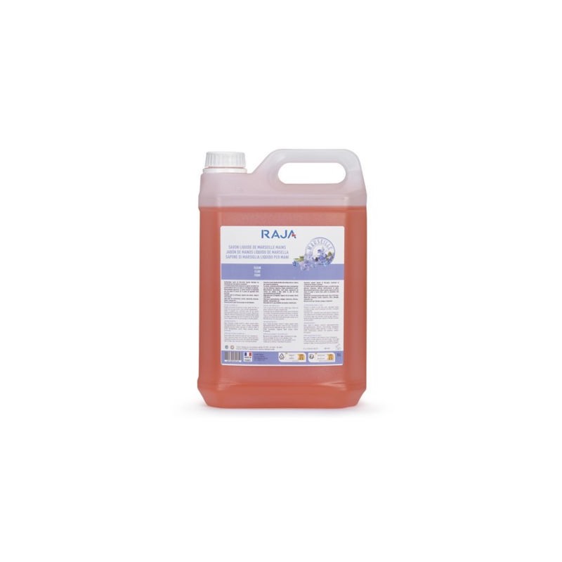 Savon liquide de Marseille parfumé fleurs 5 L RAJA