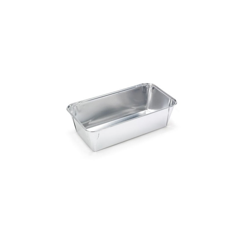 Moule rectangulaire en aluminium - Paquet de 100 x 2
