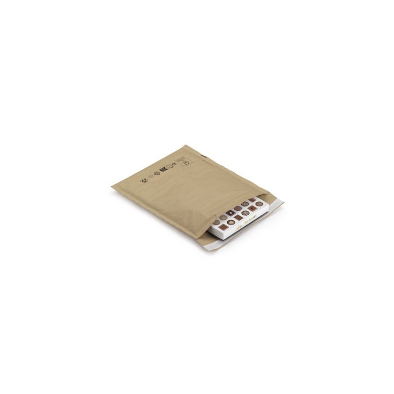 Sachet papier isotherme à fermeture adhésive 28,5 x 36,5 cm - Paquet de 25