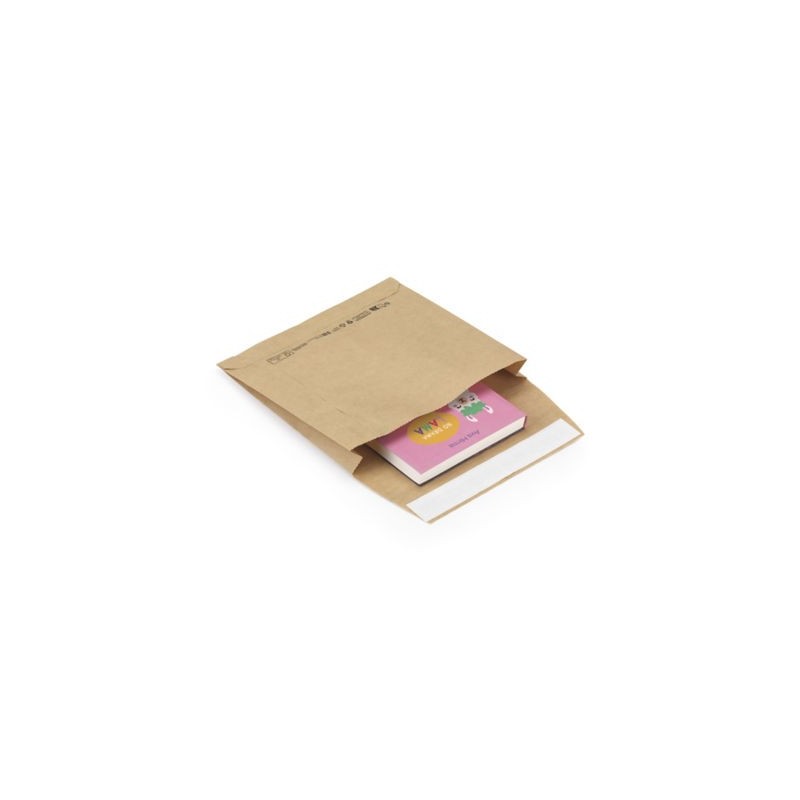 Pochette papier kraft éco à soufflets latéraux à fermeture adhésive 23x22 cm - Paquet de 600