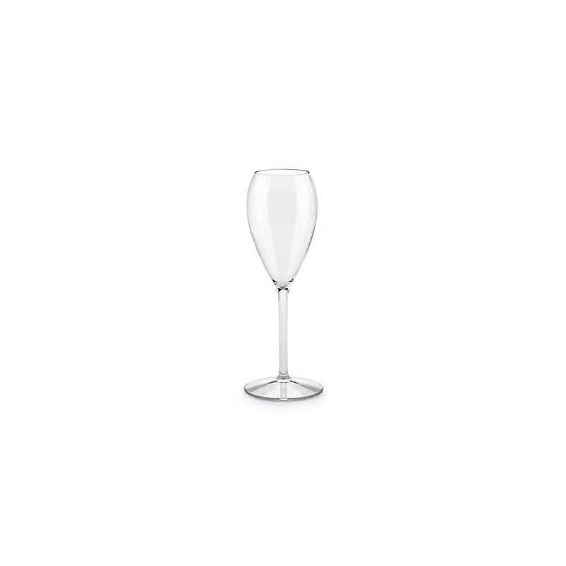 Flute elegance réutilisable copo 170ml h200 ø62 - colis 12 flutes