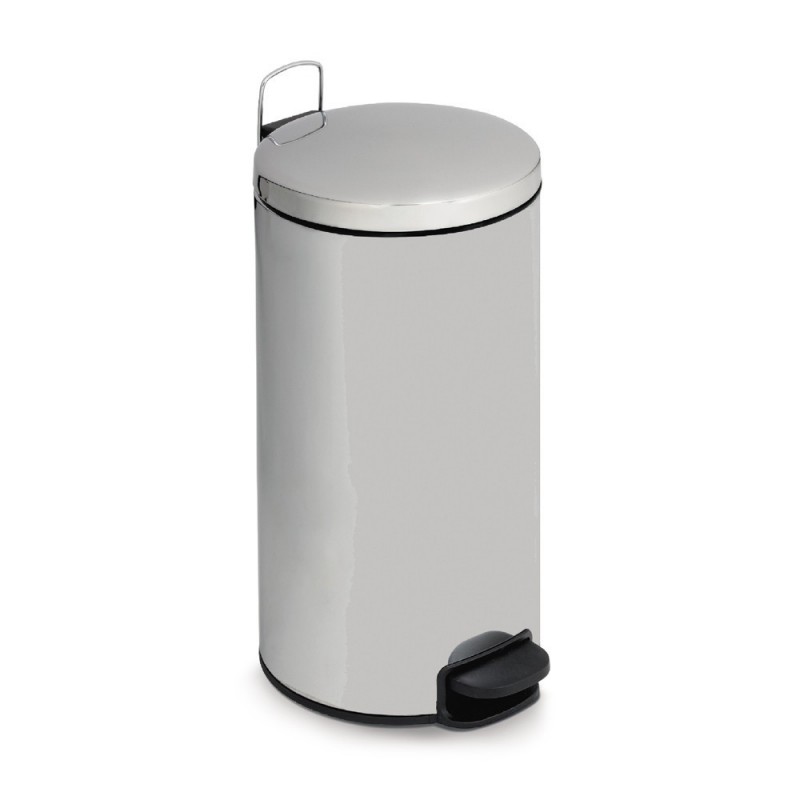 Poubelle à pédale inox 30 litres | RAJA