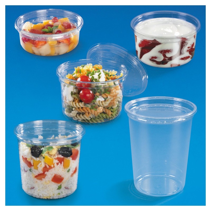 Pot plastique fraîcheur 117 x 74 mm