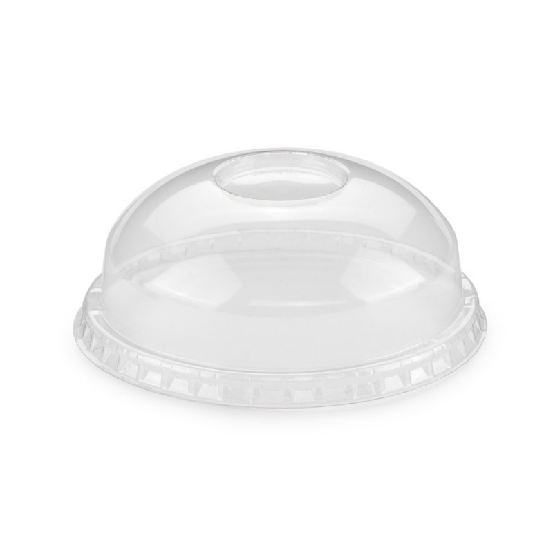Couvercle dôme pour pot à dessert en carton 180cc