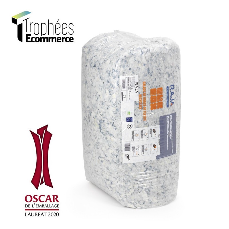 Fibre de calage textile 100% recyclée RAJA