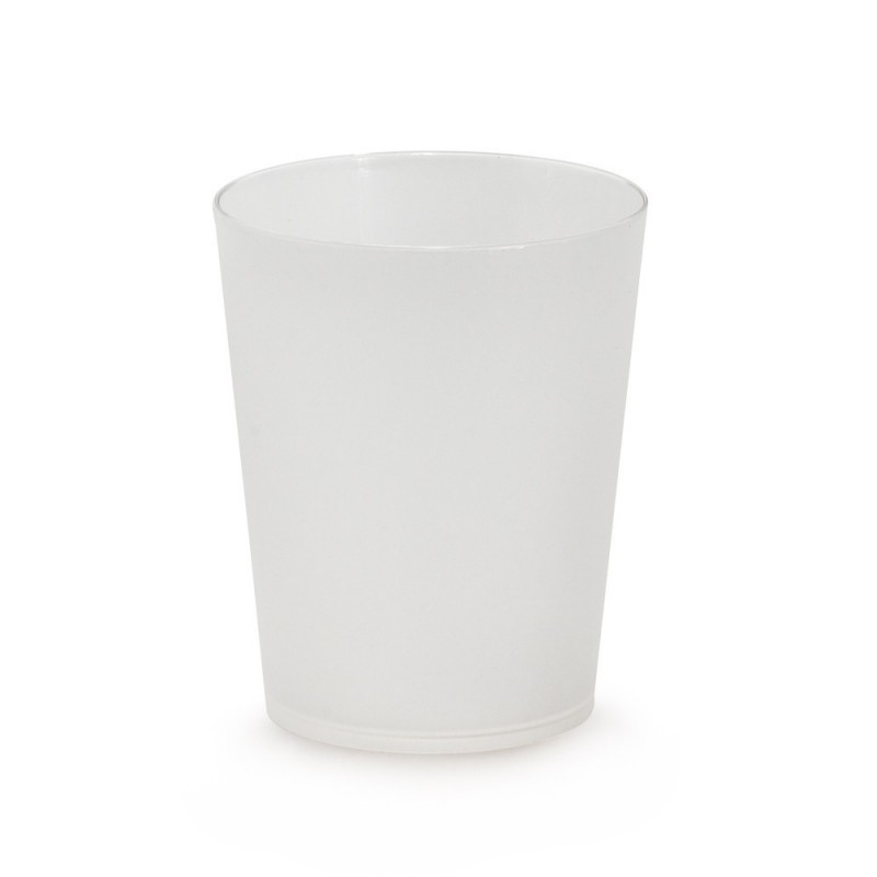 Gobelet en plastique givré réutilisable 19 cl