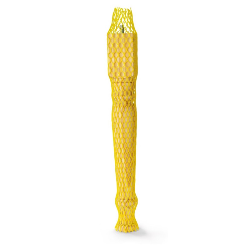 Gaine filet plastique jaune 150 m Ø de 40 à 60 mm