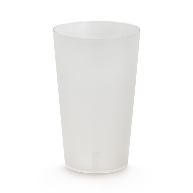 Gobelet en plastique givré réutilisable 66 cl