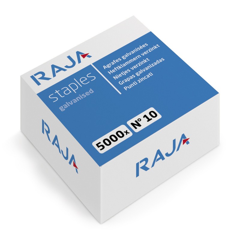 RAJA Agrafes n°10 - Boîte de 5000