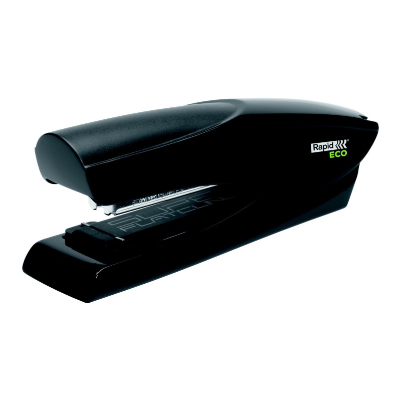Rapid Agrafeuse de bureau Eco - Agrafes 24/6 - 26/6 - Capacité 25 feuilles - Noir