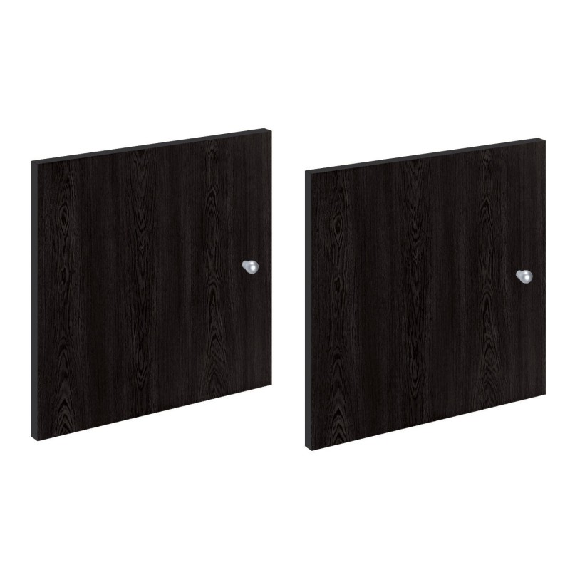 Portes Multicases - Noir (Lot de 2)