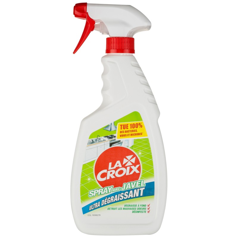 La Croix Nettoyant désinfectant Ultra-dégraissant - Spray de 500 ml