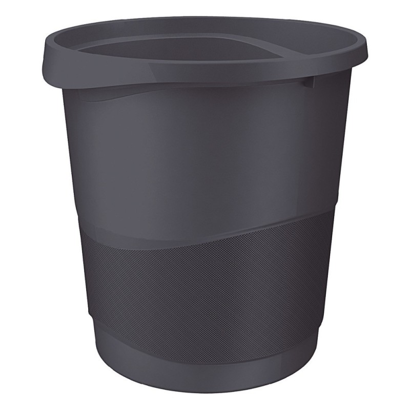 Esselte Corbeille à papier  Europost opaque - 14L - Noir
