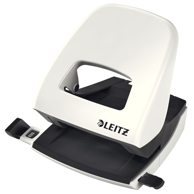 Leitz Perforateur 2 trous WOW Nexxt 5008 - 30 feuilles - Blanc