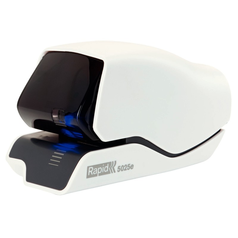 Rapid Agrafeuse électrique Supreme 5025e - Capacité 25 feuilles - Blanc