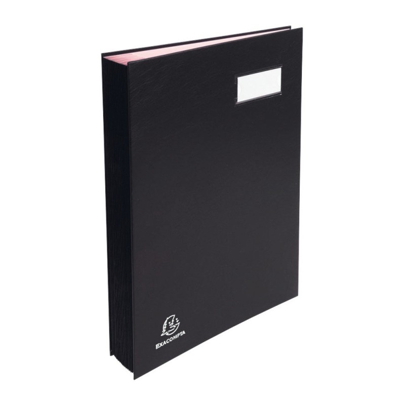 Exacompta Parapheur direction A4 PVC - 20 divisions - Noir
