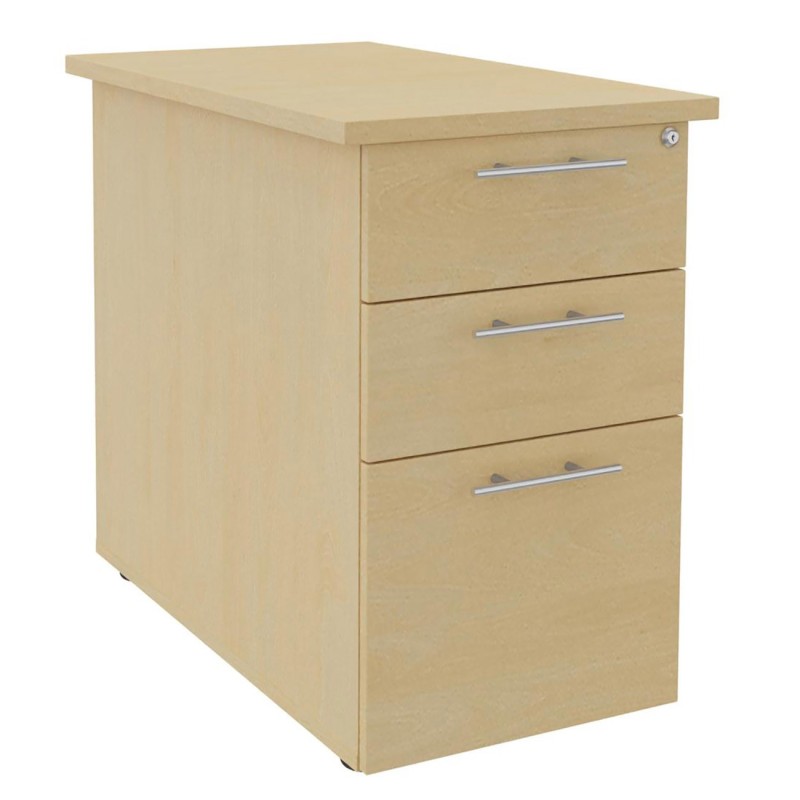 Caisson hauteur bureau Axiome - L.47,5 x H.72,5 x P.80 cm - Hêtre