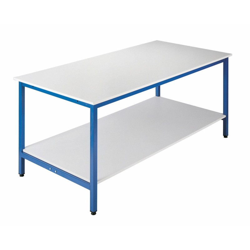Table de travail multiservices - 200 x 100 cm - 4 pieds