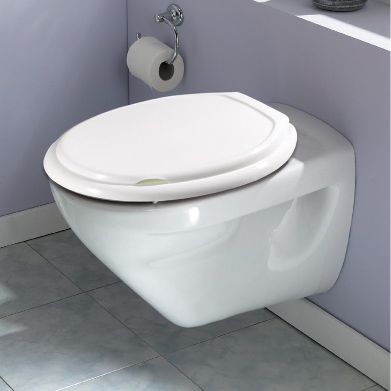Abattant WC souple Blanc