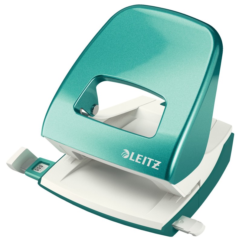 Leitz Perforateur 2 trous WOW Nexxt 5008 - 30 feuilles - Menthe