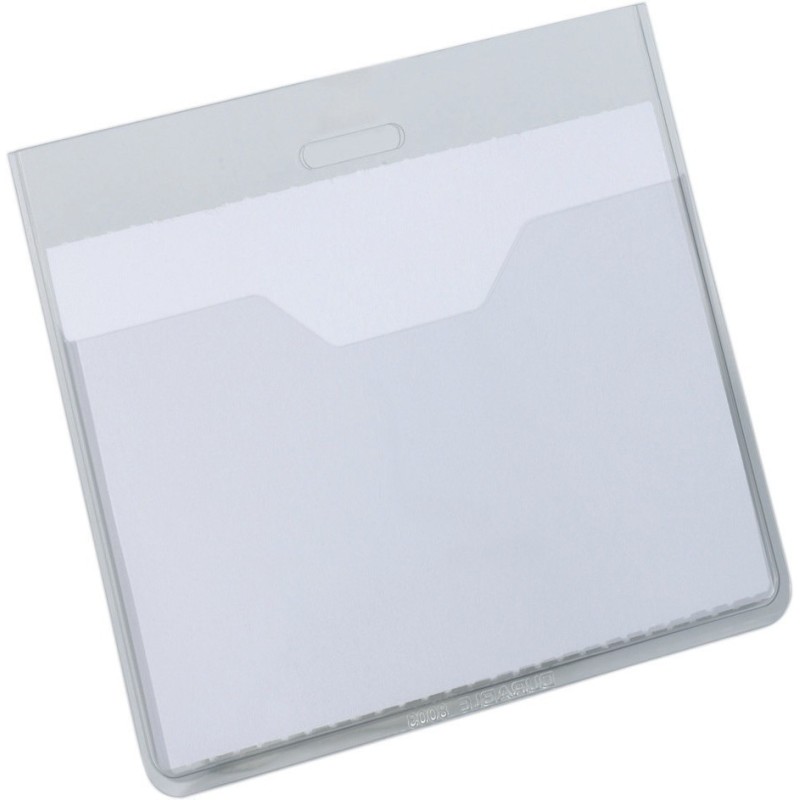 Durable Pochette porte-badge ouverte boîte de 20