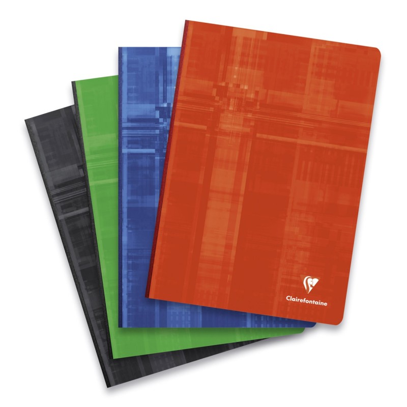 Clairefontaine Cahier broché Metric A4 21 x 29,7 cm - 90g - Petits carreaux 5x5 - 192 pages